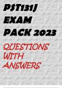 PST131J EXAM PACK 2023