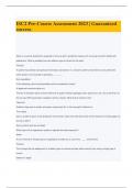 ISC2 Pre-Course Assessment 2023 &vert; Guaranteed success