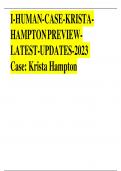 I-HUMAN-CASE-KRISTAHAMPTONPREVIEWLATEST-UPDATES-2023 Case: Krista Hampton