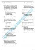 2023 NURSING BOARD EXAMS FOR PSYCHIATRIC NURSING PRACTICE SOLVED QUESTIONS