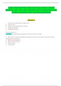 NURSE AIDE WRITTEN EXAM &lpar;CNA&rpar; REAL EXAM 2 LATEST VERSIONS 2023-2024 EACH VERSION WITH 60 QUESTIONS AND CORRECT ANSWERS WITH RATIONALES&vert;AGRADE