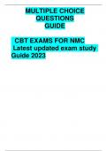 NURSING AND MIDWIFERY EXAMS 2023-2024