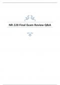 NR 228 Final Exam Review Q&A.
