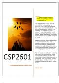 CSP2601 ASSIGNMENT 4 SEMESTER 2 2023