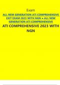 ALL NEW GENERATION ATI COMPREHENSIVE EXIT EXAM 2023 WITH NGN 