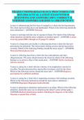 PHARMACOLOGY CMS&sol;PHARM CMS PROCTORED 2023&sol;2024 LATEST 4 EXAMS &lpar;VERSIONS 1-4&rpar; PLUS A 300 QUESTIONS TEST BANK EACH EXAM CONTAINS 60 QUESTIONS & ANSWERS WITH RATIONALES &lpar;100&percnt; CORRECT & VERIFIED ANSWERS&rpar; BRAND NEW&excl;&excl;