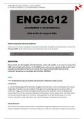 ENG2612 Assignment 3 Year Module [Due: 25 August 2023]