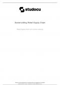 Retail Supply Chain samenvatting