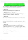 TEXAS ADJUSTER EXAM WITH EXACT FINAL EXAM QUESTIONS WITH CORRECT ANSWERS&excl;&excl;