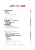 Samenvatting mens en werk 1