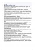 EAS practice test 2023&sol;2024&vert;A&plus; GRADED &vert;100 &percnt; CORRECT ANSWERS
