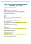 Mosby&rsquo;s ARRT Chapter 2 Practice Exam Questions  and Answers &lpar;100&percnt; Correct&rpar;