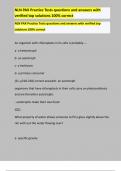 NLN PAX Practice Tests questions and answers with  verified top solutions 100&percnt; correct