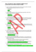 2025 ATI MENTAL HEALTH PROCTORED EXAM LATEST BEST SOLUTIONS TO BEST SCORES