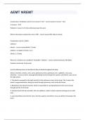 AEMT NREMT exam 2023 with 100&percnt; correct answers