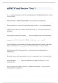 AEMT NREMT exam 2023 with 100&percnt; correct answers