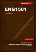 ENG1501 Updated Exam Pack (2024)