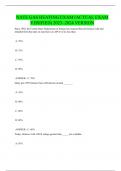 NATE GAS HEATING EXAM &lpar;ACTUAL EXAM VERIFIED&rpar; 2023 -2024 VERSION