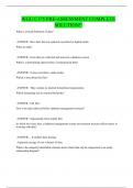 WGU C175 PRE-ASSESSMENT COMPLETE SOLUTION&excl;&excl;
