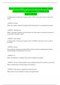PGA LEVEL 1 STUDY GUIDE COMPLETE SOLUTION&excl;&excl;&excl;