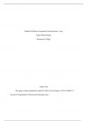 NUR2115 Module 04 Written Assignment Nursing Process Case Study with complete solution