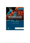 Test Bank For Pathophysiology 9th Edition McCance and Huether’s, The Biologic Basis for Disease in Adults and Children By Julie Rodgers 2023/2024 Chapter 1-49 Complete Guide.
