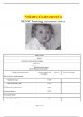 FINAL Gastroenteritis Case Study, Pediatric Gastroenteritis SKINNY Reasoning : Harper Anderson, 5 months old