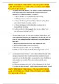 DANC 2325 HESI VERSION 4 EXAM QUESTIONS AND ANSWERS LATEST UPDATE 2023 ASSURED SUCCESS RATED A&plus;