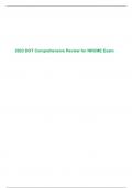 2023 DOT Comprehensive Review for NRCME Exam