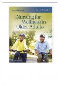 Nursing for Wellness in Older Adults 9th Edition Test Bank