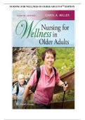 Nursing for Wellness in Older Adults 8th Edition by Carol A Miller Test Bank  2022/23