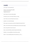 CHSPE exam 2023 with 100&percnt; correct answers
