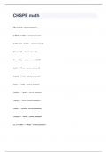 CHSPE exam 2023 with 100&percnt; correct answers