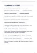 CPO PRACTICE TEST&vert;UPDATED&VERIFIED&vert;100&percnt; SOLVED&vert;GUARANTEED SUCCESS