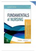 Test Bank for Fundamentals of Nursing 11th Edition By Patricia Potter, Anne Perry, Patricia Stockert, Amy Hall (2023/2024) /9780323810340 /Chapter 1-50 Complete Questions and Answers A+