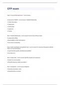 CFP exam 2023 with 100&percnt; correct answers