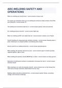 ARC-WELDING SAFETY AND OPERATIONS&vert;UPDATED&VERIFIED&vert;100&percnt; SOLVED&vert;GUARANTEED SUCCESS