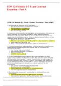 CON 124 Module 0-3 Exam Contract Execution - Part A&period;