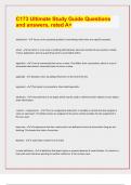 C173 Ultimate Study Guide Questions and answers&comma; rated A&plus;