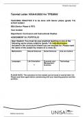 Exam &lpar;elaborations&rpar; Teaching Practice ii &lpar;TPS2602&rpar; 