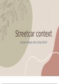 A Streetcar Named Desire- Context