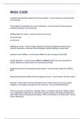 WGU C429&vert;UPDATED&VERIFIED&vert;100&percnt; SOLVED&vert;GUARANTEED SUCCESS