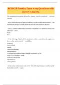 RCIS CCl Practice Exam &num;105 Questions with  correct Answers&period;