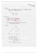 Lesson notes: Mathematics - Pure Maths; Trigonometric ratios