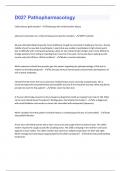 D027 Pathopharmacology Exam Questions With Complete Solutions&period;