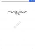 FAMILY NURSE PRACTITIONER CERTIFICATION INTENSIVE REVIEW 3RD EDITION BY LEIK