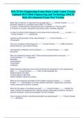 NOCTI Pre Engineering Exam Study Guide Latest Version  Updated 2023-2024&sol; Engineering and Technology NOCTI  State Development Exam New Version