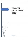 ECS3701 EXAM PACK 2023.