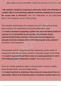 Medical Assistant&lpar;CCMA&rpar; Certification Practice Test 2&period;0  Correct Answers