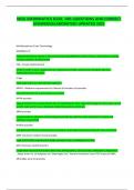 WGU INFORMATICS D220&comma; 100&plus;QUESTIONS AND CORRECT ANSWERS&lpar;ELABORATED&rpar; UPDATED 2022